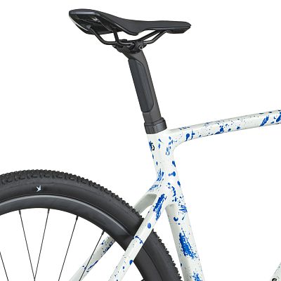 Превью Гревел Велосипед SCOTT Addict Gravel 30 (2026) White/Splatter Blue